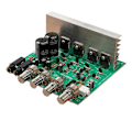 Miniatyrbild 1 av 5: Ny OK200W 2-kanals 4-8Ohm Förstärkarmodul Dubbel Grupp AC18-26V 2-kanals Effektförstärkarkort Färdig A