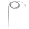 Miniatyrbild 5 av 5: K-typ Termoelement Rostfritt Stål Termoelement Probe för Temperaturmätning 200mm 3 Meter