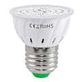 Miniatyrbilde 1 av 5: LED Vekstlys Pære for Innendørsplanter Rødt & Blått Spektrum LED Plantelys Pærer E14 Vekstlampe for Frøplanter Hydroponisk Sukkulent Blomster Grønnsaker E27 * 80 LEDs