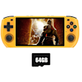 Pikkukuva 3 / 5: RGB10 Max3 Retro Pelikonsoli 16G+64G 5.0 Tuuman Kannettava Videopelikonsoli MAME PSP N64 Emulaattorille C