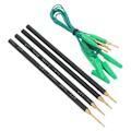 Miniatyrbillede 2 af 5: 4 STK ECU Læse Skrive Probe med Tilslutningskabel 12 til 24V LED BDM Ramme Universal til Bil