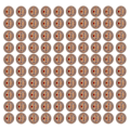 Miniatyrbillede 3 af 5: 100 stk. Brune Håndlavede Hængemærker Bryllupsgave Dessertmærker Smykkepris Mærke #2