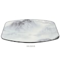 Miniatyrbillede 1 af 5: RV Rektangulær Bordplade 61x38,6 cm Massivt Træ Spisebord Bordplade Panel til RV Camper Dæk Ponton Terrasse Mat Maling