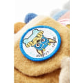 Miniatyrbild 2 av 6: PAW Barnhandskar Femfingervantar Vinter Varma Söta Tecknade Nya Femfinger Flip Halvfingerhandskar Sky blue
