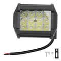 4in 12LED Pod Lys 36W Firkantet Flood Arbejdslys 6000K Off Road Lys Universal til Biler