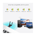 Miniatyrbilde 2 av 5: 2.4g/5g Dual Band Usb Wifi Adapter 1300mbpsusb Wifi Dongle Usb 3.0 Antenne Mottaker Nettverkskort Wi