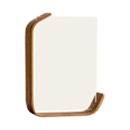 Miniatyrbilde 1 av 5: 8 Tommers DIY Akryl Tre Fotoramme Herbarium Display Bilderamme med Dobbeltsidig Ramme for Bordplate Display Hjemmeinnredning, B