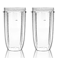 Miniatyrbillede 3 af 5: 18/24/32oz Erstatningskopper til Nutribullet 600w 900w Blender Erstatningstilbehør Dele() Kb 24OZ