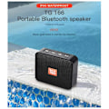 Pikkukuva 4 / 5: 166 Mini Kannettava Langaton Bluetooth-kaiutin, Monitoiminen Kannettava Mini Kaiutin Tukee USB TF-korttia FM-radiota Musta