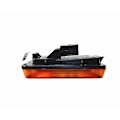 Miniatyrbillede 3 af 5: 24V Amber LED-lys til Scania sidemarkering Heavy Truck til Scania Clearance Lamps lastbil karosseri dele +2 connector oem1737413 2 lights with plug