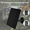 Miniatyrbillede 2 af 5: 3W Vildtkamera Solpaneler Bærbart Solpanel Indbygget 5000mAH Batterirum IP65 Vandtæt Jagttilbehør