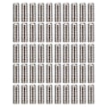 Miniatyrbilde 1 av 5: 50 stk. Sett Skrue A2?70 Rustfritt Stål Skruesett Sortiment Kit Maskinvare Festemidler Sett M2.5x6