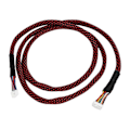 Miniatyrbillede 2 af 5: for Chiron Hovedledningsnet Nylon Vævet Sleeve Hotend Kabelnet Udskiftning til Anycubic Chiron