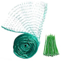 Miniatyrbillede 1 af 5: Haven Fuglenet, 4 x 8 m Genanvendeligt Nylon Havenet - Frugttræsnet Beskytter Planter og 50 stk