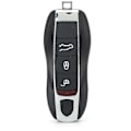 Miniatyrbillede 1 af 3: 433Mhz 3 Knapper Semi Intelligent Fjernbetjeningsnøgle Passer til Porsche Panamera Cayenne Boxster
