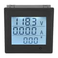 Digital Voltmeter LCD-skärm Strömmätare DC 6?200V Volt Monitor Alarmfunktion