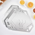 Miniatyrbilde 4 av 5: Mini BBQ Grill Avtakbar Ovn Mini BBQ Matlagningsgrill Lotus Grill for Camping Piknik og Utendørs Matlaging