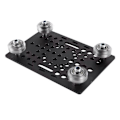 Miniatyrbillede 1 af 5: V-Slot Gantry Plade Kit 20-80mm Aluminium Gantry Plade med Hjul Kit til 3D Printer CNC Maskindele A