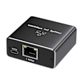 Miniatyrbilde 1 av 5: 1 inn 2 ut Gigabit Ethernet Splitter 1000Mbps Høyhastighets RJ45 Nettverksforlengelseskabel Kobling Cat5/5e/6/7/8 Splitter
