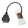 Miniatyrbillede 1 af 5: OBD2 Connector Splitter Bil Diagnostic Adapter Kabel Udskiftning til Tesla Model 3 Y 2019?2021