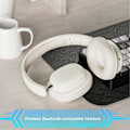 Pikkukuva 2 / 5: Langattomat Over-ear -vastamelukuulokkeet, Bluetooth-yhteensopivat 5.3 -kuulokkeet mikrofonilla, jopa 20 tunnin akunkesto, peli-, juoksu- ja urheilukuulokkeet