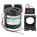 Miniatyrbild 1 av 5: AC Synkronmotor med Kapacitansfäste CW/CCW Stor Torsion Låg Hastighet 60W XD80KTYZ80rpm/min AC220V
