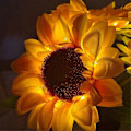 Miniatyrbild 4 av 5: B Uppladdningsbar Solros LED Simulerings Nattlampa Bordslampa Simuleringsblommor Dekorativ Skrivbordslampa