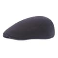 1 stk. Bomuldshatte Mænd Kvinder Hat Blød Casual Beret Solid Unisex Retro Hat Black
