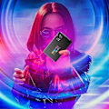 Miniatyrbilde 3 av 5: -120 RGB LED Kameralys Fullfarge Videolampe Kit Dimbar 2500K-9000K Tofarget Panellys