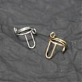 Miniatyrbild 3 av 5: 10-delars set tunna nagelringar för damer, dagligt skydd för fingertoppar, ring smycken gåva till flickvän silver