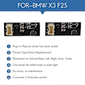 Miniatyrbilde 2 av 5: 2 STK Bakre LED Lys Reparasjon Erstatningskort Baklykter Led Driverkort Baklys Chip For X3 F25 10-17 B003809.2