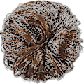 Miniatyrbilde 2 av 4: Scrunchie Hårknute Hårpynt Hårbånd Hestehale Extensions Hår Chestnut Brown