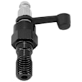 Miniatyrbilde 2 av 4: M10x1.0mm Motorsykkel Bremse Hovedsylinder Caliper Lufteskrue Nippel Banjo Bolt Støvhette Svart