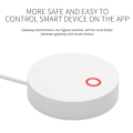 Miniatyrbilde 4 av 5: Tuya Smart ZigBee Hub Gateway Smart Home Bridge Smart Life APP Trådløs Fjernkontroll Fungerer med Tuya Zigbee Sensorer