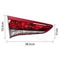 Miniatyrbillede 1 af 5: Bageste Indvendige Ydre LED Baglygte Til Hyundai Tucson 2015-2018 Bremse Baglygte Baglygte 92403-d3010 92401-d3100 92402-d3100 Inner Left 1 PCS