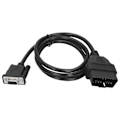 Miniatyrbild 1 av 5: 16-stifts OBD2 till RS232 DB9 Bil Diagnostik Gränssnitt Adapter Förlängningskabel Kontakt