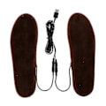 Miniatyrbillede 1 af 2: USB Opvarmede Skoindsatser Fodvarme Sok Pad Mat Elektrisk Opvarmede Indlægssåler 39-40(25cm)
