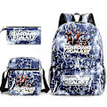 Miniatyrbild 1 av 5: Guardians Of The Galaxy 3-pack Ryggsäckar Cartoon Barn Pojkar Flickor Skolväska Lättvikts Studenter Vattentät Kapacitet Mochilas style 4