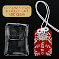 Miniatyrbillede 5 af 5: 5 stk. japansk Omamori pose lykkeamulet til sundhed/uddannelse/kærlighed/succes/sikkerhed, 5 stilarter