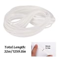 Miniatyrbillede 4 af 5: 32m Patio Møbel Reparation Højstyrke Plast Rattan Vikle Kit Flad Bærbar Ny Beige