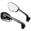 Miniatyrbilde 1 av 5: Motorsykkel Bakspeil Moto Sidespeil for R1300GS R1200GS F900R F900XR Sidespeil