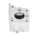 Miniatyrbild 2 av 5: Dubbelväxlad Extruder Metall Silver MK8 3D-skrivartillbehör Ersättningsdel för Prusa I3 Mk3 Högerhänt