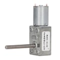 Pikkukuva 1 / 5: Itselukkiutuva kierukkavaihdemoottori M6-kierteellä varustetulla pyörivällä akselilla, kierrosnopeuden alentava DC-vaihteistomoottori DC12V 90RPM