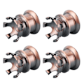 Miniatyrbillede 2 af 4: 4 stk. Motor Skruehætte Dæksler Krone Styling Passer til XL883/Big Twin 1340 Evo/Twin Cam Modeller Bronze