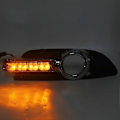 Miniatyrbilde 5 av 5: LED DRL Kjørelys Gul Hvit 2 Farger Passer for Mitsubishi Lancer 2007?2012