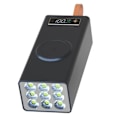 Miniatyrbild 1 av 5: Bärbar DIY Mobil Power Box Extern 21x18650 5V Lödfri Batteriladdningsförvaringslåda Fodral USB Typ C B