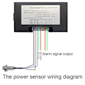 Miniatyrbillede 5 af 5: -TC01 Digital Tachometer Høj-Nøjagtighed LED Digital Motor Hastighedsmåler med Hall Sensor Motor Hastighedsdetektor