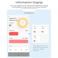 Miniatyrbilde 2 av 5: Tuya Zigbee 3-veis dimmer lysbryter Tuya/Smart Life APP Fjernkontroll US EU Standard Bryter Prosentvis Kontroll(B)