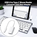 Pikkukuva 3 / 5: Tehokas kaksisuuntainen puhelinmuunnin USB2.0 - Type-C -puhelimen USB-levy OTG-sovitinkaapeli puhelintarvikkeet