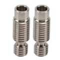 Miniatyrbild 5 av 5: 2 st Alla Metall Hotend Halsrör Hög Precision Glatt Inre Hot End Halsrör för 3D-skrivare Långdistans Gängtyp